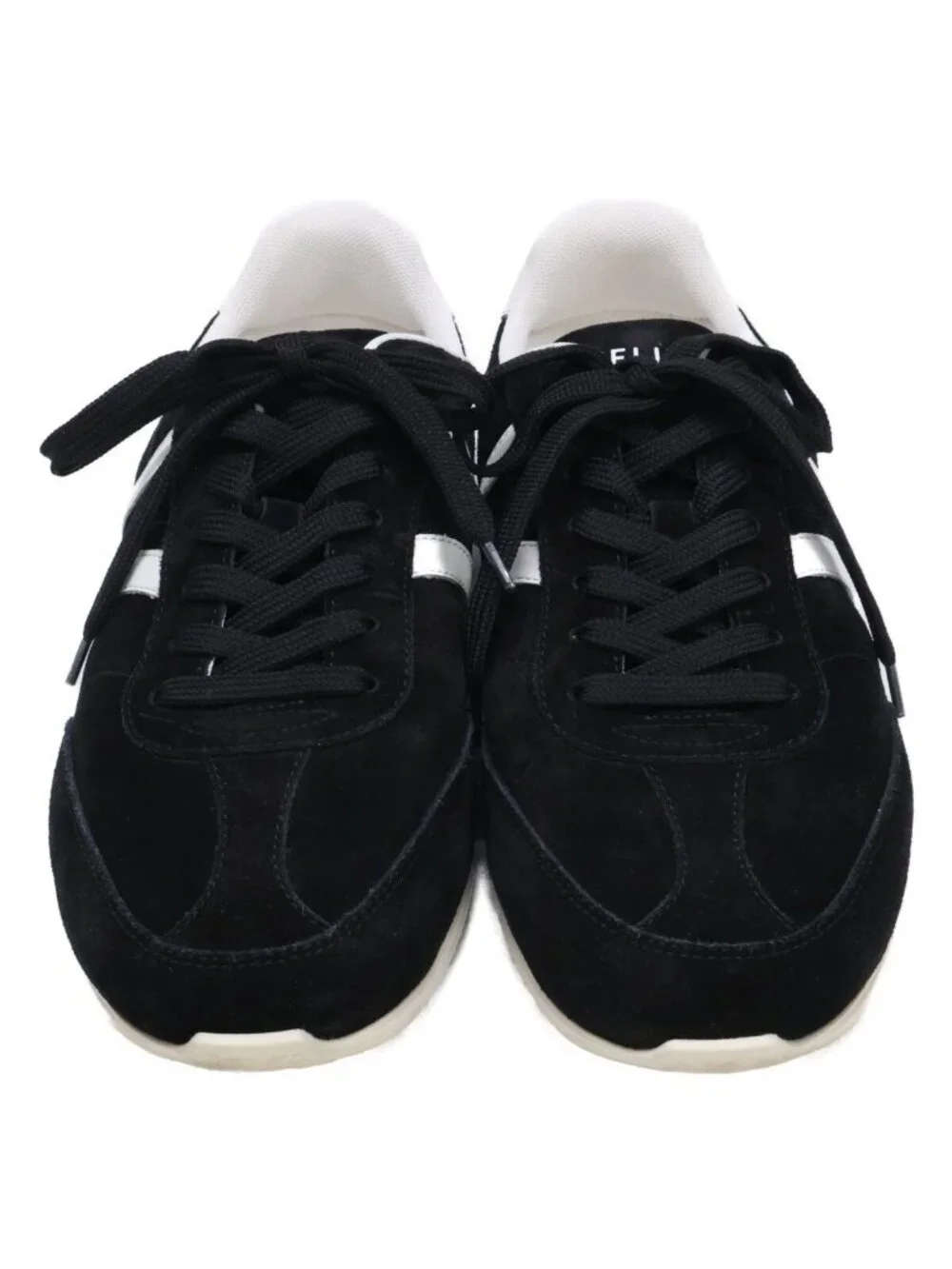 Celine Triomphe Lace Up Low Cut Sneakers